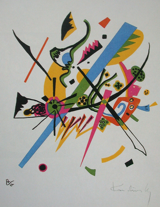paintingispoetry:
â€œW. Kandinsky, Small Worlds I, 1922
â€