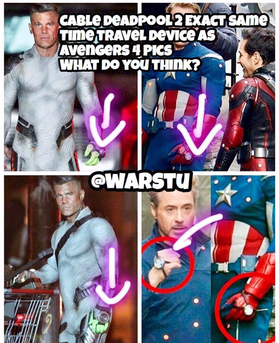 Warstu Avengers 4 And Cable In Deadpool 2 Have The