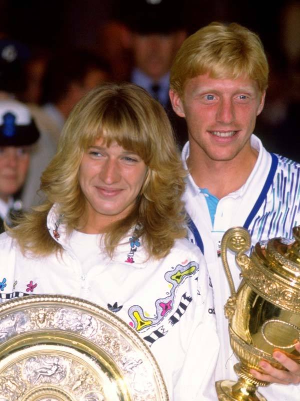 Retro Pop Cult — Vintagesportspictures: Steffi Graf And Boris...