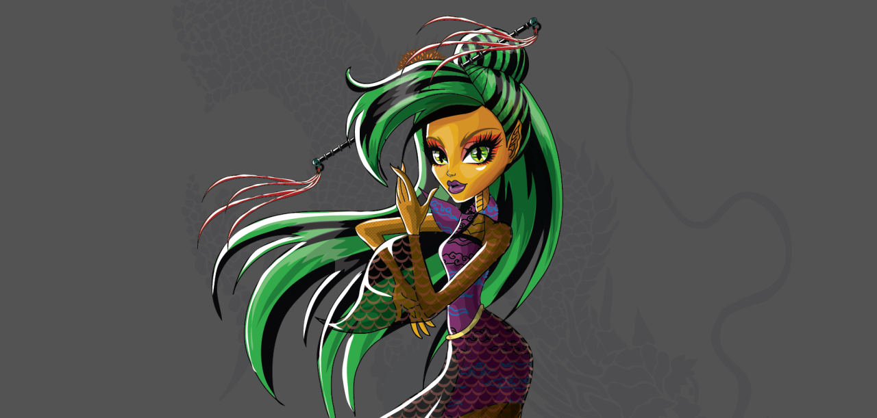 monster high jinafire long