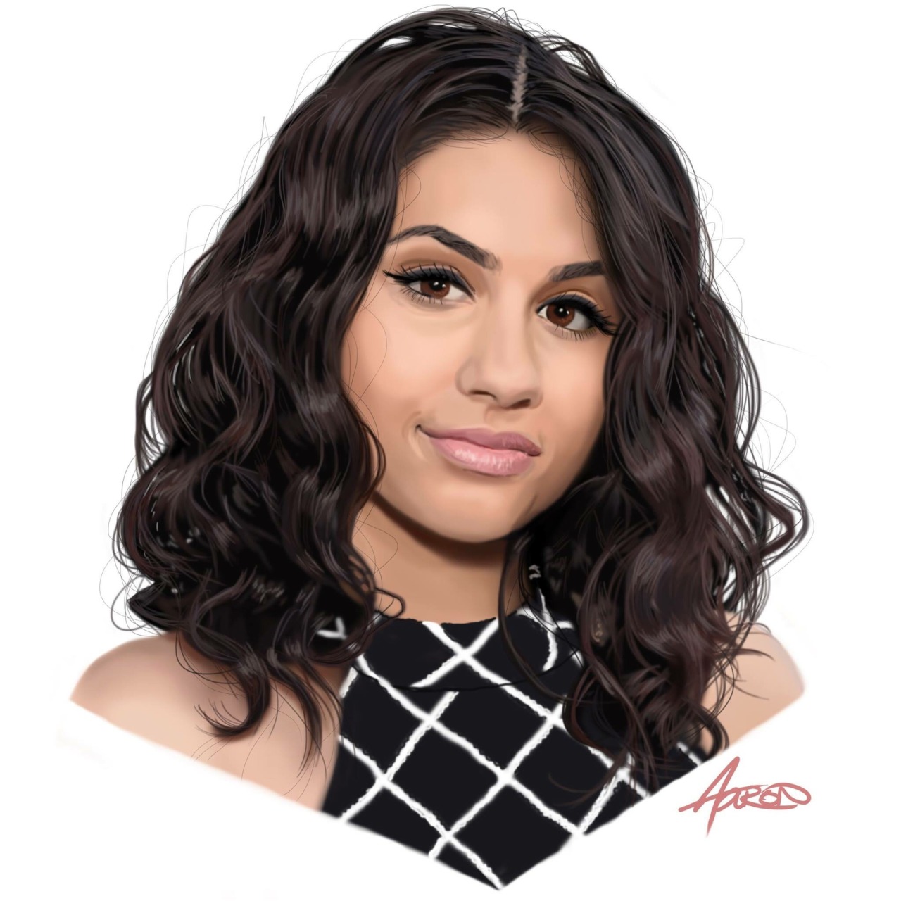 Digital drawing // Alessia Cara #2 - Aaron Jason