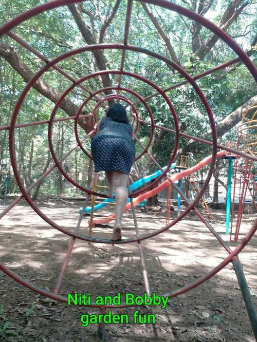 samsanayacpl:niti-bobby007:Niti and Bobby garden fun...