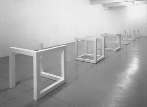 baja-baja:Sol LeWitt, Incomplete Open Cubes 8/22, 10/1, 8/19,...