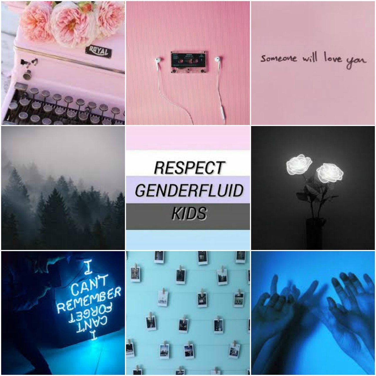 20biteen Goin Strong — Genderfluid Colors Aesthetic 