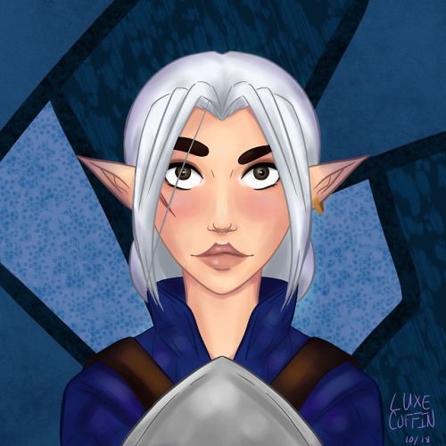 luxecoffin:mahariel/hawke/lavellani love my mage hero trio....