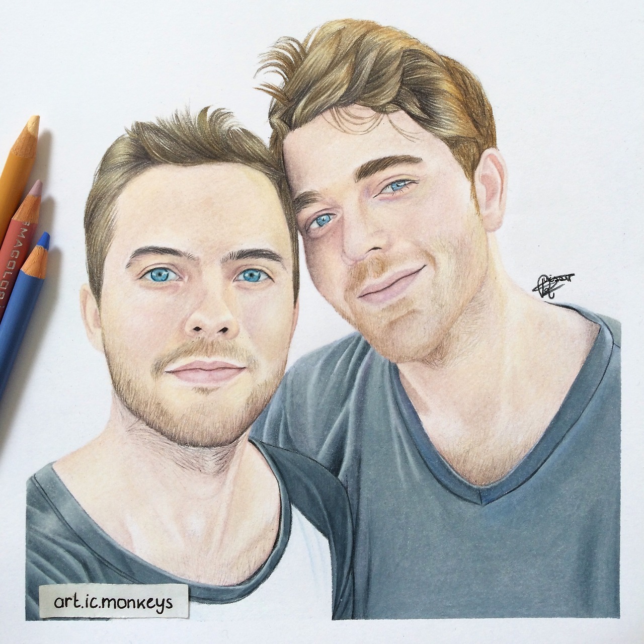 Image Of Renske I Made This Drawing Of Shane Dawson And Ryland.