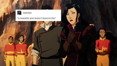 ettadunham:The Legend of Korra + text posts