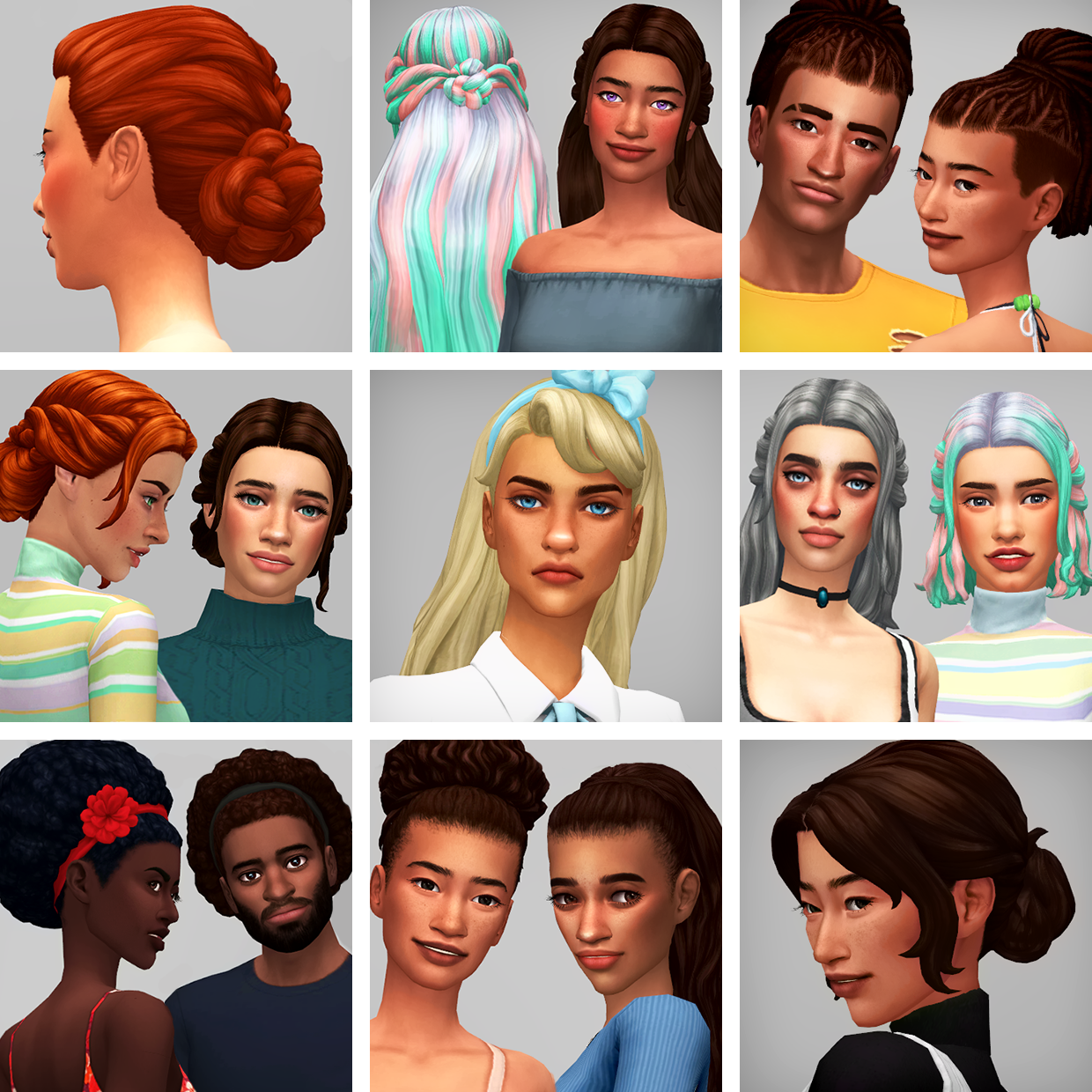 Kapands — saurussims: My 2019 Top 9 CC: Hairs Rules: Find...