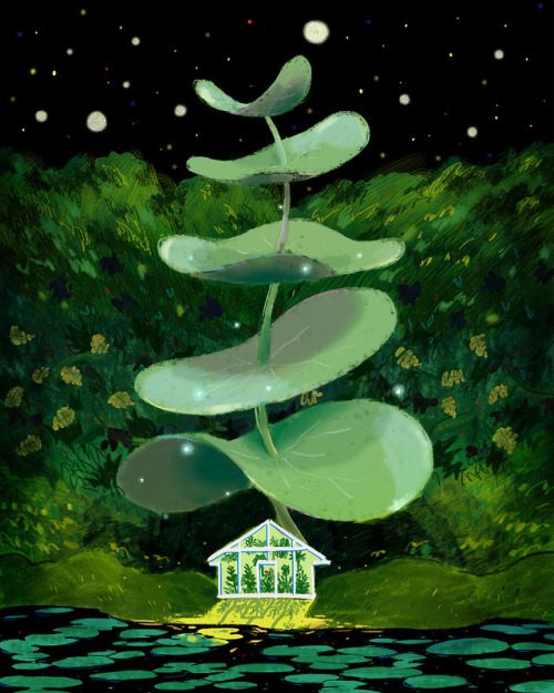 lightgreyartgallery:Greenhouse - Shirley Chan @drawplay