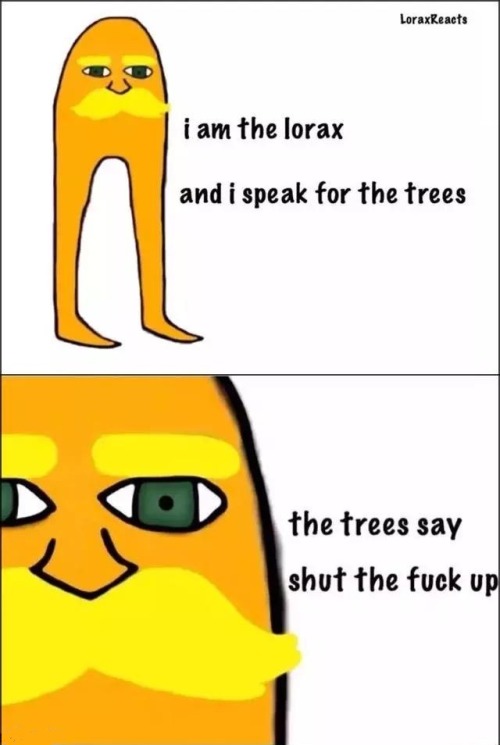 the lorax on Tumblr