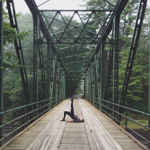 the blonde yogini