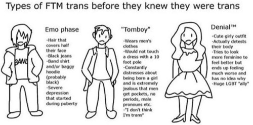 one-1-transboy:Tag yourself I’m Tomboy :/