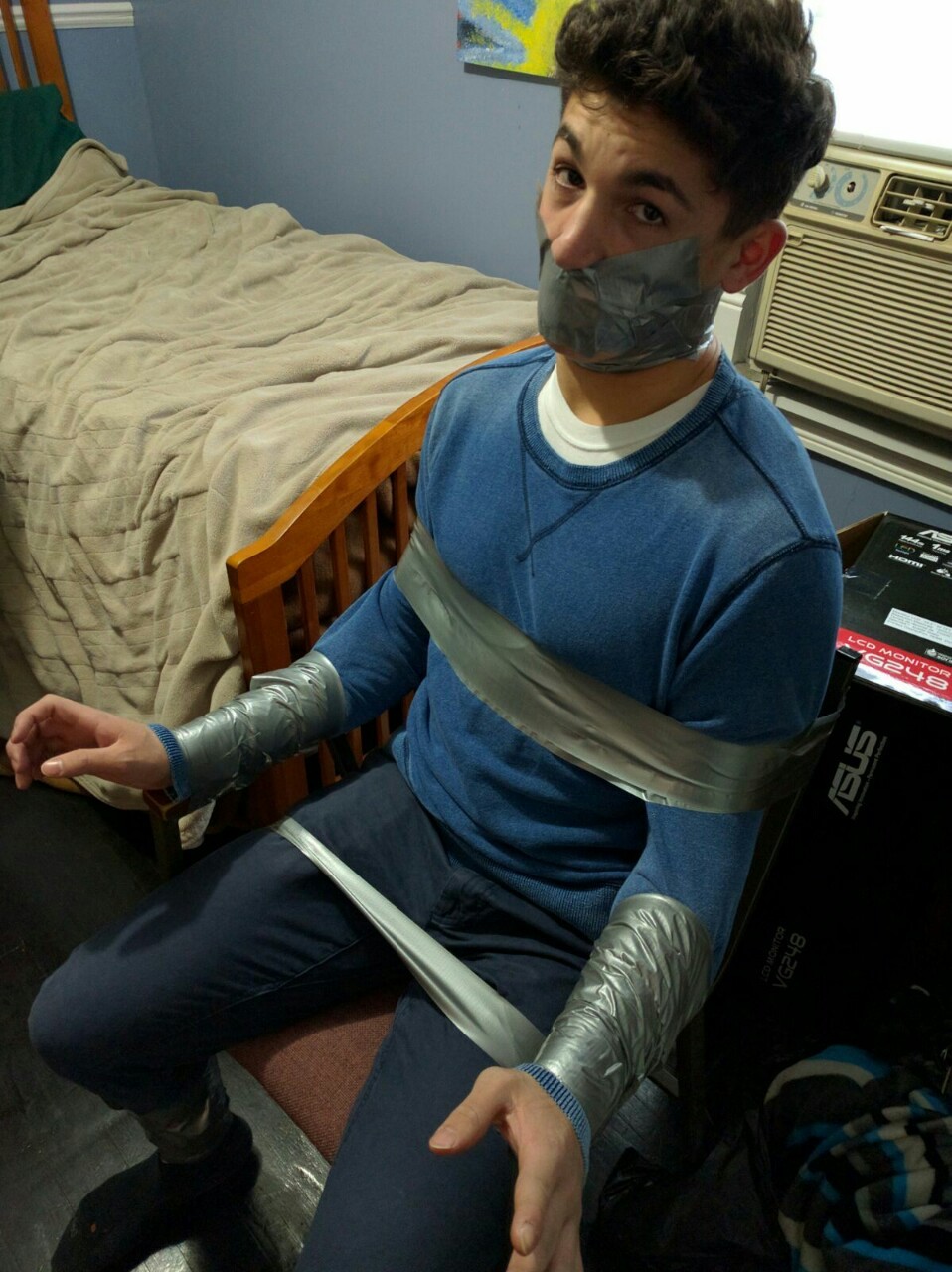Tied And Gagged Men