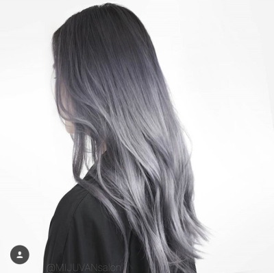 Silver Lavender Hair
