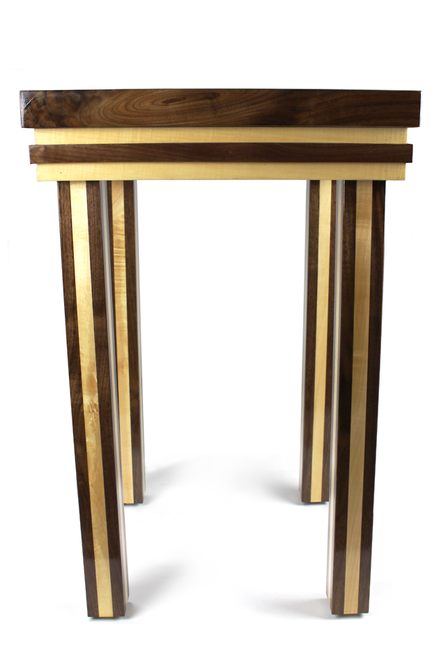 Caballero Woodworking Walnut maple end table that I just 