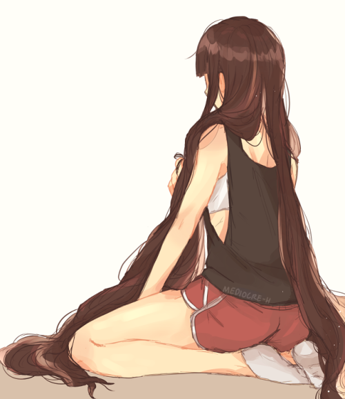 hajimes91cms:maki sits