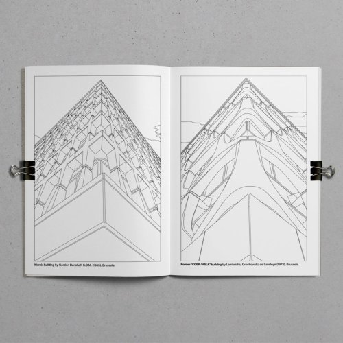 The Brutalist Colouring Book - add color to concrete