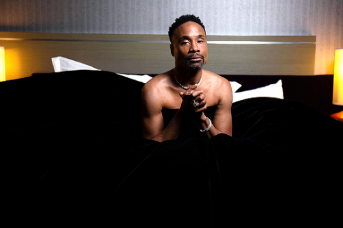 chewbacca:Billy Porter preparing for the 91st Academy Awards