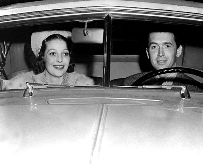 Jimmy Stewart and Loretta Young, 1939