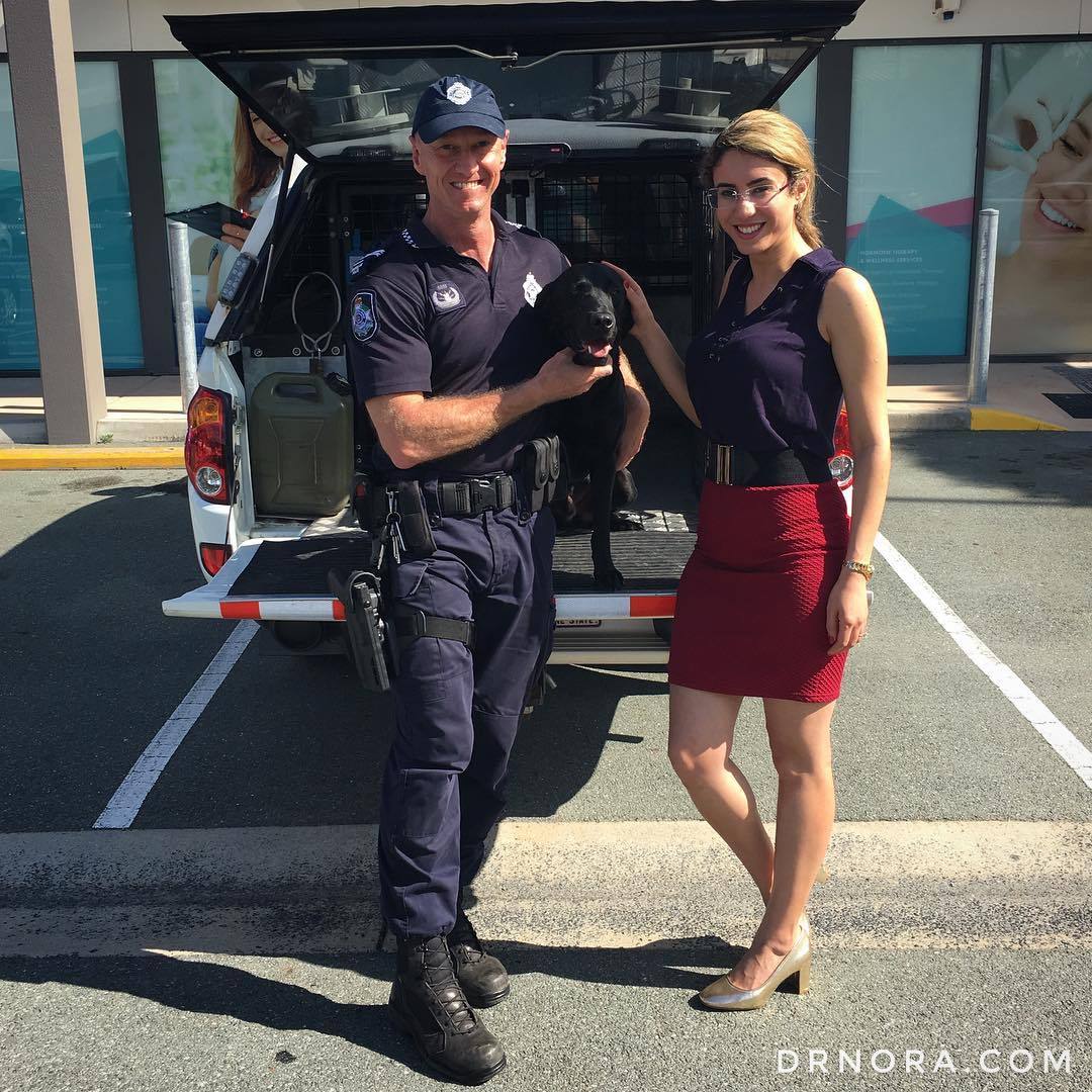 Helping to keep the community safe with Dr Nora ๐๐ฎโ๏ธ๐พ #policedogs #qldpolice #qps #cutedog #neptune #police #friendly #safety #safetyfirst #takecare #stayhealthy #staysafe #community #greatjob #fightingcrime #thankyou #drnora #gplife #ozlife...