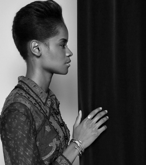 bwgirlsgallery:Letitia Wright by Iakovos Kalaitzakis