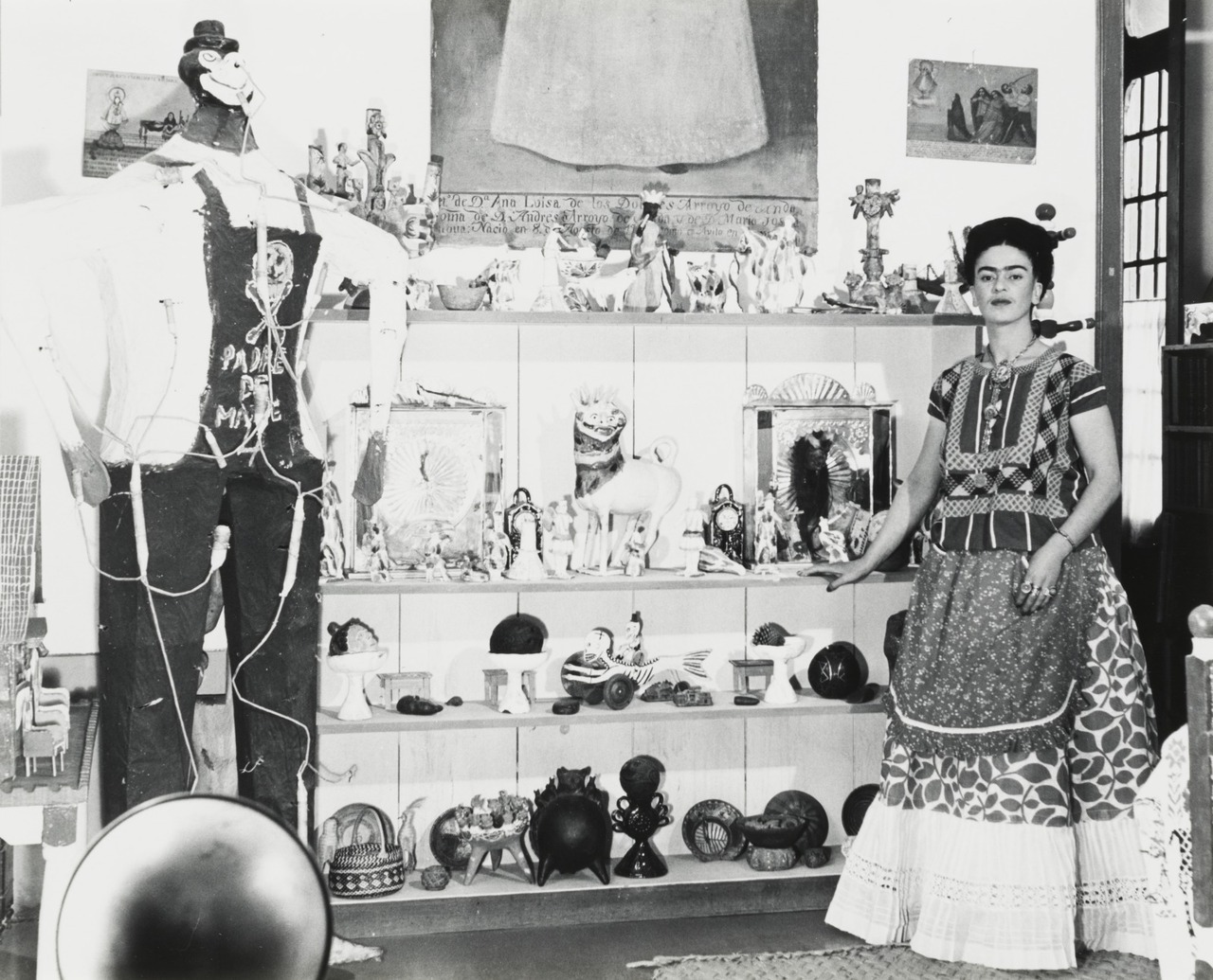 Vintage and Antique Visions of Our Past — • Frida Kahlo in Her Sitting...