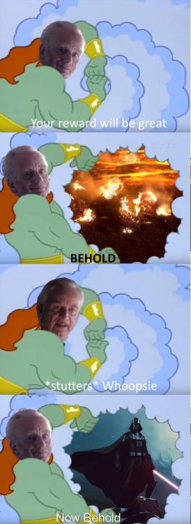 30-minute-memes:Palpatine convincing anakin to join the dark...