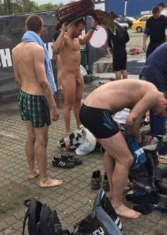 averagewhitedickz:Naked Triathlon Athlete