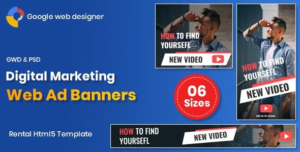 Digital Marketting Banners GWD Nulled