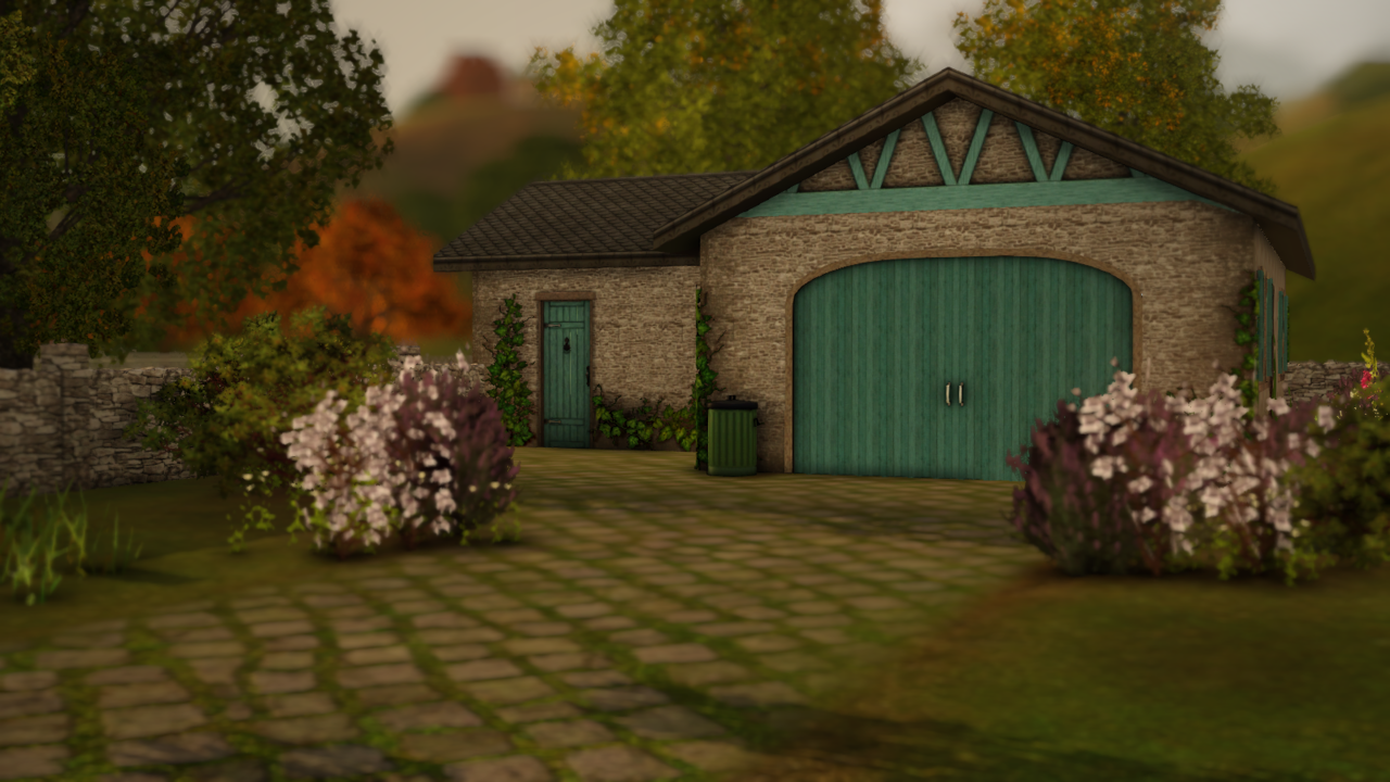 On Permanent Hiatus A Floral English Cottage For Your Sims