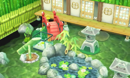 free zen house interior acnl