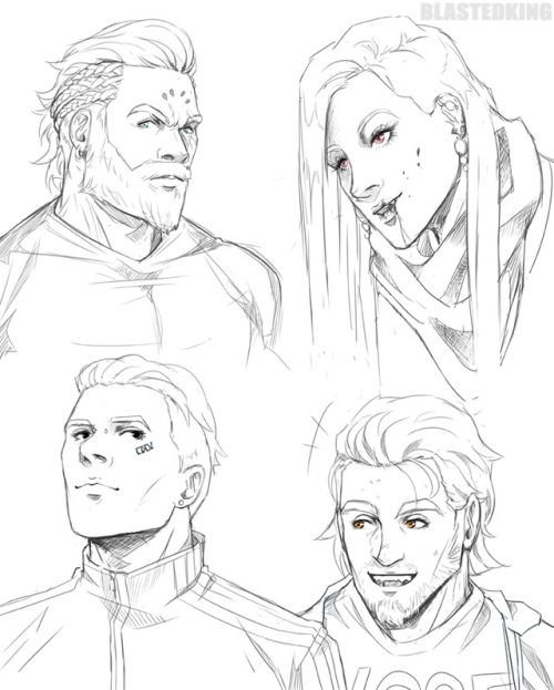 Leif, Louis, Monroe and Mike from my vampire thing - I’m getting...