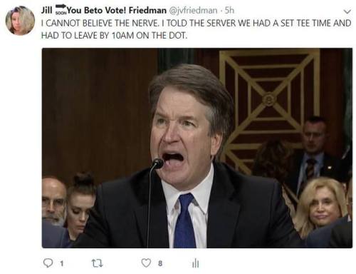 dontbearuiner:I had some fun at Brett Kavanaugh’s expense today.