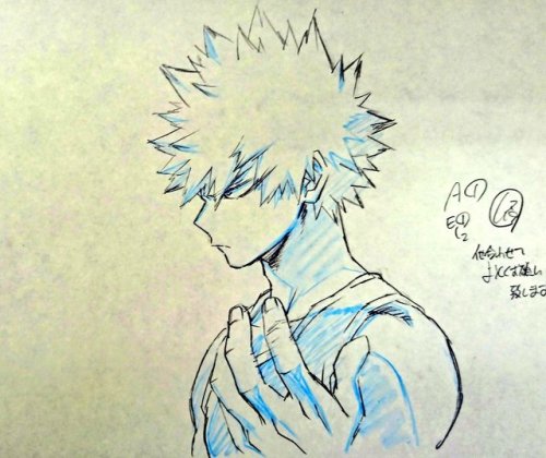 dailywonderduo:Keyframes from Deku vs Kacchan 2 (source) 