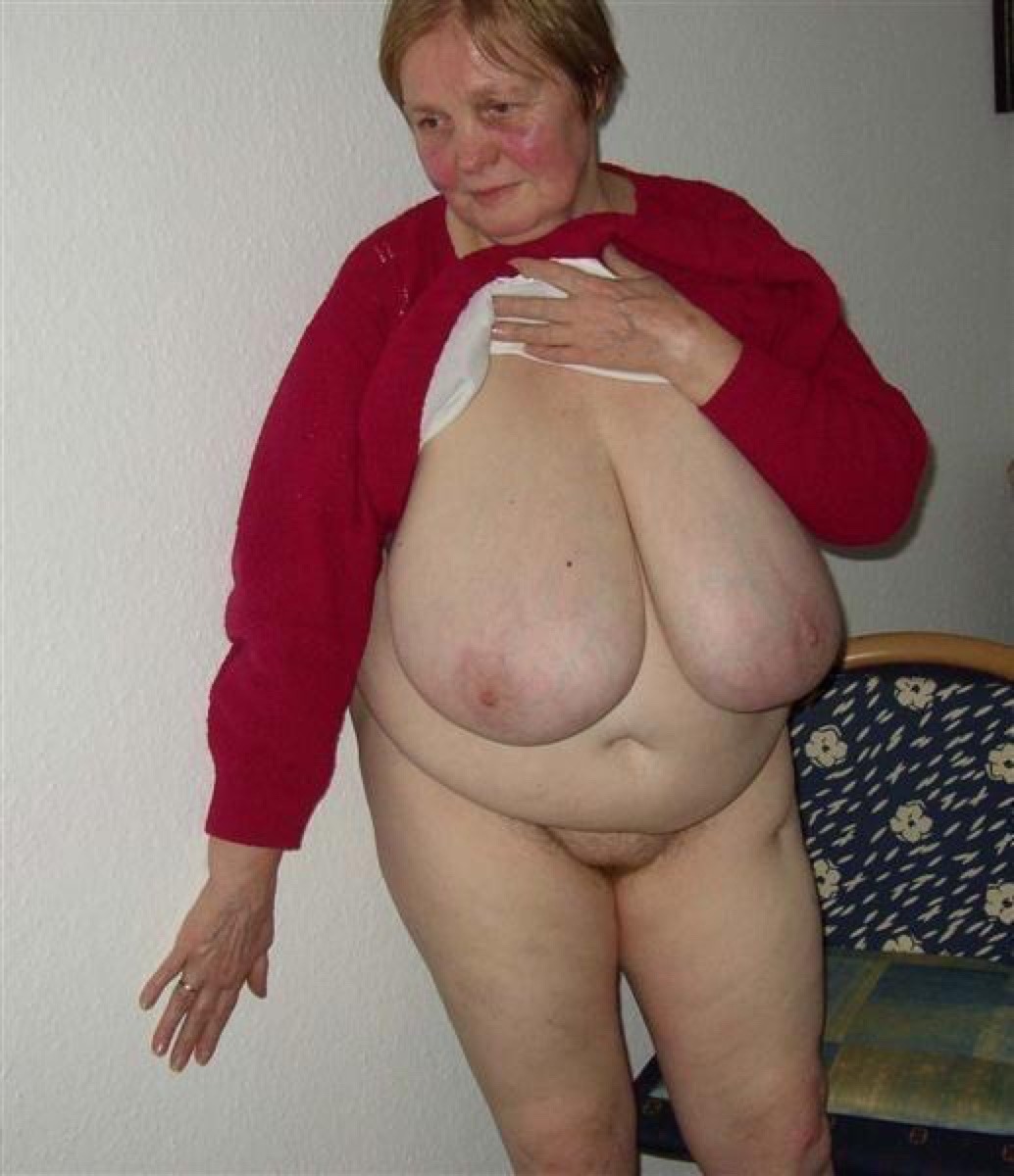 Huge Granny Tits 7