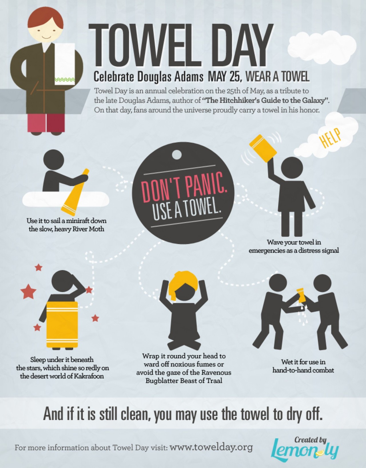 #Towelday
lupoderoma:
“ *
”
