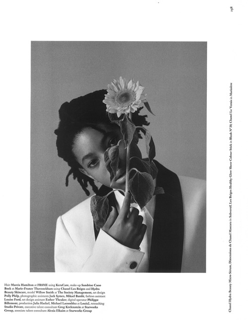 thesocietynyc:Willow Smith for Dazed October 2016, photographed...