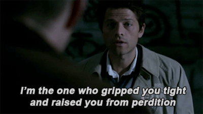 Castiel and Dean first time