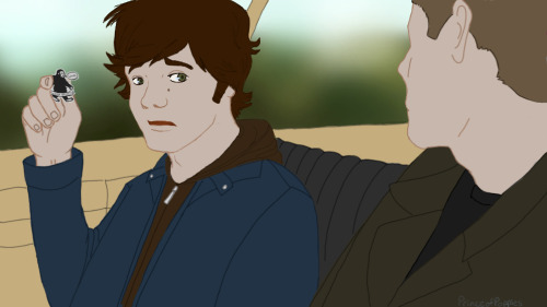 Title: Freak In The SheetsAuthor: deansmixtape/smalltrolvenArtist: princeofpoppiesRating: NC-17Word Count: 7350Tags: Pining, First Time, First KissSummary: A few months after Sam is back on the road with his brother, he takes up a new hobby...