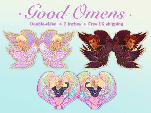 lizcoshow:My Good Omens charms are officially in and available...