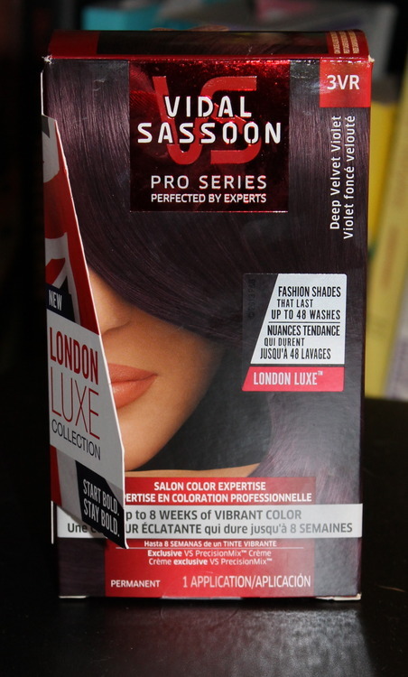 Kelseytravels Vidal Sassoon Deep Velvet Violet Review