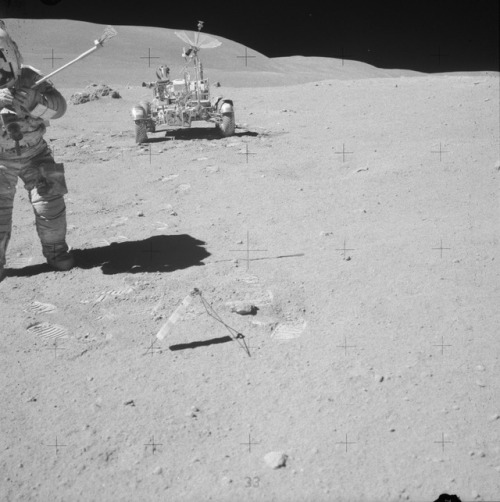 humanoidhistory:Scenes from the Moon, April 23, 1972. Apollo...