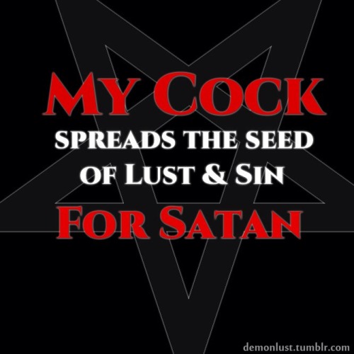 twisteddemonpig:darksoul1895:bareback4satan:Spread the SEED...