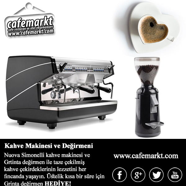 cafemarkt Nuova Simonelli kahve makinesi ve…