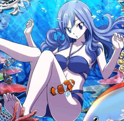 luna-cheng:My favorite water girl, Juvia Lockser 