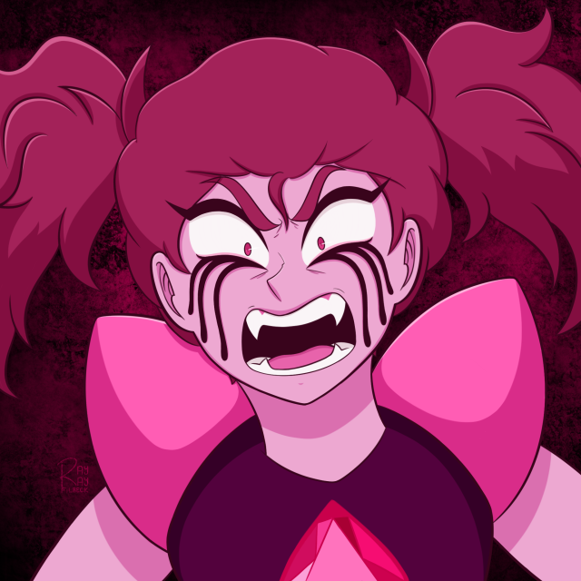 RayRay — angry spinel with sharp teethies