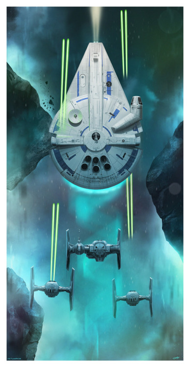 tiefighters:Solo EscapeArt by Andy Fairhurst || Tumblr