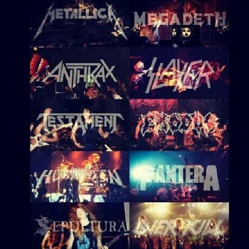 metalarmada:#metallica #pantera #megadeth #slayer #anthrax...