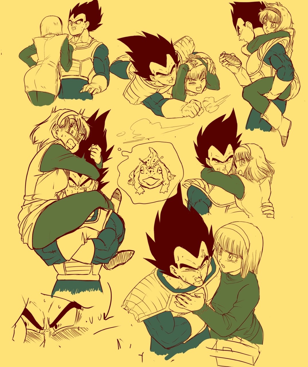 BV Fanarts - Chapter 1 - BADMAN - Dragon Ball [Archive of Our Own]