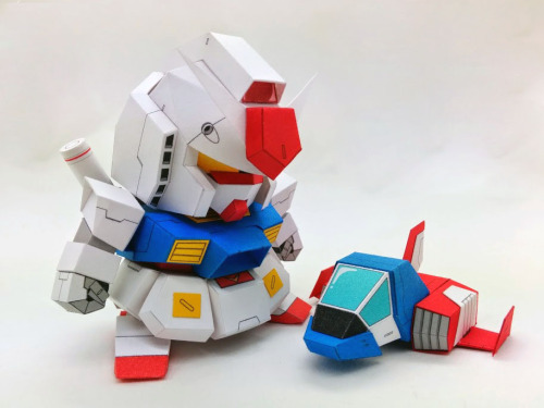 xpsg:I ran out of metallic paper while building the big RX-78-2....